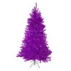 Northlight 6' Metallic Purple Tinsel Artificial Christmas Tree - Unlit