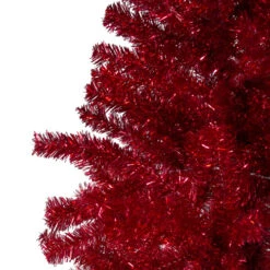 Northlight 7' Metallic Red Tinsel Artificial Christmas Tree - Unlit -Chic Christmas Decoration northlight v27327 same20as20v27328 2 71845.1588356287