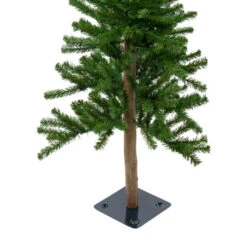 Northlight Set Of 3 Alpine Artificial Christmas Trees 3', 4'and 5'- Unlit -Chic Christmas Decoration northlight v27435 3 68422.1588358963