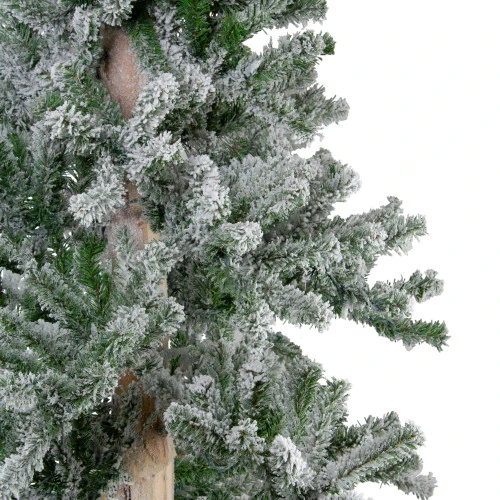 Northlight 6ft Flocked Alpine Artificial Christmas Tree - Unlit 4 Northlight 6ft Flocked Alpine Artificial Christmas Tree - Unlit - Image 4