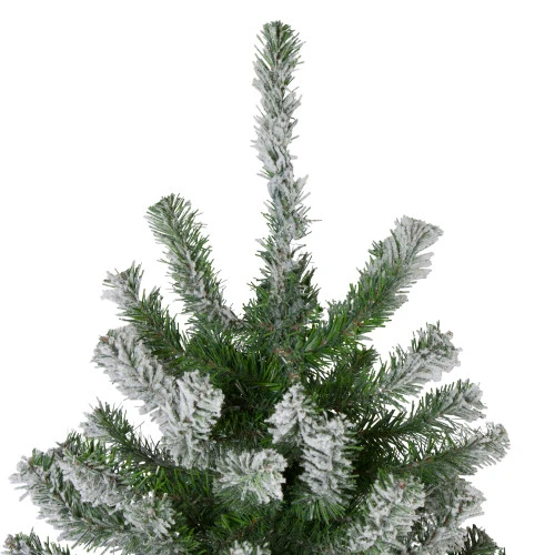 Northlight 6ft Flocked Alpine Artificial Christmas Tree - Unlit 5 Northlight 6ft Flocked Alpine Artificial Christmas Tree - Unlit - Image 5