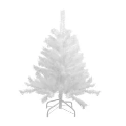 Northlight 3' Icy White Iridescent Spruce Artificial Christmas Tree - Unlit