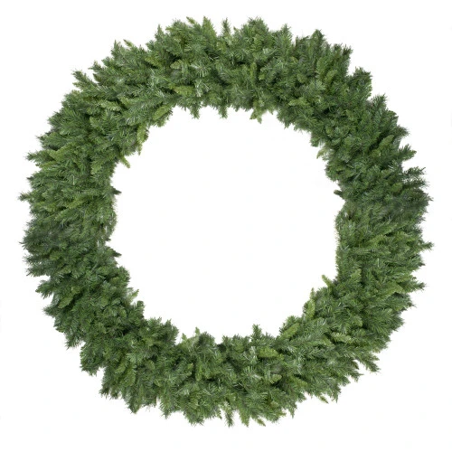 Northlight Green Lush Mixed Pine Artificial Christmas Wreath - 72-Inch, Unlit 3 Northlight Green Lush Mixed Pine Artificial Christmas Wreath - 72-Inch, Unlit - Image 3