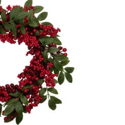 Northlight Lush Berry And Leaf Artificial Christmas Wreath, 18-Inch, Unlit 7 Northlight Lush Berry And Leaf Artificial Christmas Wreath, 18-Inch, Unlit -Chic Christmas Decoration northlight vm02191 2 updated 94116.1665580044