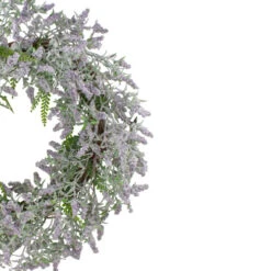 Northlight Lavender And Leaves Spring Floral Artificial Wreath, Purple - 22-Inch -Chic Christmas Decoration northlight vm18632 2 updated 68228.1623506001