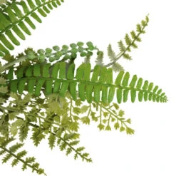 Northlight 28" Leaves And Succulents Artificial Spring Teardrop Swag - Unlit -Chic Christmas Decoration northlight vm18923 4new 93829.1671008225