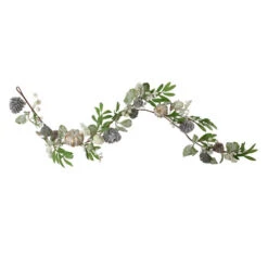 Northlight 5' X 8" Pumpkin, Berries And Leaves Artificial Thanksgiving Garland - Unlit