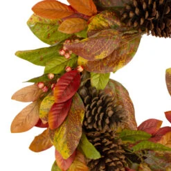 Northlight Leaves And Berries Twig Artificial Thanksgiving Wreath - 26-Inch, Unlit 6 Northlight Leaves And Berries Twig Artificial Thanksgiving Wreath - 26-Inch, Unlit -Chic Christmas Decoration northlight vm26528 1updated 04535.1665610748