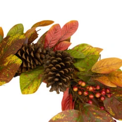 Northlight Leaves And Berries Twig Artificial Thanksgiving Wreath - 26-Inch, Unlit 7 Northlight Leaves And Berries Twig Artificial Thanksgiving Wreath - 26-Inch, Unlit -Chic Christmas Decoration northlight vm26528 4 38096.1665610748