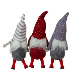 Northlight Set Of 3 Standing Gnome Christmas Ornaments 10" 5 Northlight Set Of 3 Standing Gnome Christmas Ornaments 10" -Chic Christmas Decoration northlight wu86334 2 47833.1588415465