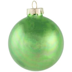 Northlight 9ct Grass Green Finish Glass Christmas Ball Ornaments 2.5" (65mm) 9 Northlight 9ct Grass Green Finish Glass Christmas Ball Ornaments 2.5" (65mm) -Chic Christmas Decoration northlight wy00747 1 41131.1677147410