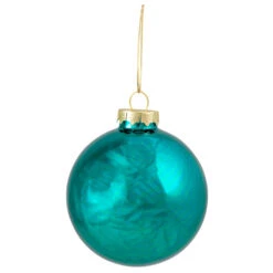 Northlight 6ct Shiny And Matte Turquoise Green Glass Ball Christmas Ornaments 3.25" (80mm) 7 Northlight 6ct Shiny And Matte Turquoise Green Glass Ball Christmas Ornaments 3.25" (80mm) -Chic Christmas Decoration northlight wy00765 1updated 37474.1665346759