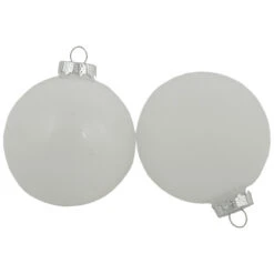 Northlight 96ct Red And White 3-Finish Christmas Glass Ball Ornaments 3.25" (80mm) -Chic Christmas Decoration northlight wy15210 3 updated2022 33638.1661968471