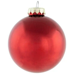Northlight 96ct Shiny And Matte Red Glass Ball Christmas Ornaments 3.25 (80mm) -Chic Christmas Decoration northlight wy15212 5 80452.1677060912