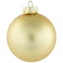 Northlight 72ct Red And Gold Matte Glass Christmas Ball Ornaments 4" (100mm) 11 Northlight 72ct Red And Gold Matte Glass Christmas Ball Ornaments 4" (100mm) -Chic Christmas Decoration northlight wy15214 2 53032.1677147730