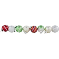 Northlight 12ct Multi Color Vintage Design Glass Ball Christmas Ornaments 2.25" (55mm) -Chic Christmas Decoration northlight wy15235 1 63823.1677147729