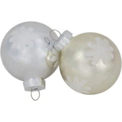 Northlight 12ct Multi Color Vintage Design Glass Ball Christmas Ornaments 2.25" (55mm) -Chic Christmas Decoration northlight wy15235 7 70123.1677147729