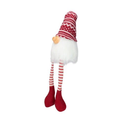 Northlight 29" Red And White Smiling Gnome Christmas Decoration 2 Northlight 29" Red And White Smiling Gnome Christmas Decoration - Image 2