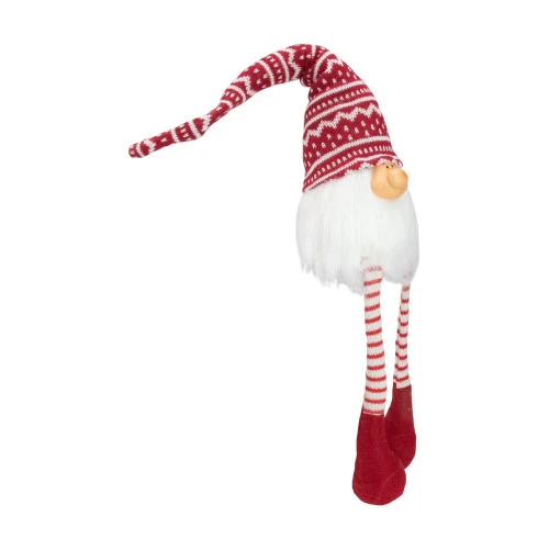 Northlight 29" Red And White Smiling Gnome Christmas Decoration 3 Northlight 29" Red And White Smiling Gnome Christmas Decoration - Image 3