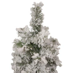 Northlight Set Of 3 Slim Flocked Alpine Artificial Christmas Trees 5' - Unlit 9 Northlight Set Of 3 Slim Flocked Alpine Artificial Christmas Trees 5' - Unlit -Chic Christmas Decoration northlight ynt775 fk 2 updated 47487.1657129359