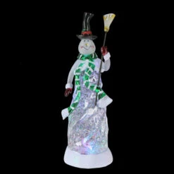 Northlight LED Lighted Color Changing Snowman Christmas Glittering Snow Dome 11" -Chic Christmas Decoration northlight ys27559 2 36026.1588415275