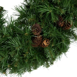 Northlight Dakota Red Pine Artificial Christmas Wreath With Pine Cones - 24-Inch, Unlit -Chic Christmas Decoration northlight z99419 02 90951.1692025708