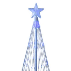Northlight 4' Blue LED Lighted Christmas Tree Cone Outdoor Yard Decor -Chic Christmas Decoration northlight zg15638 03 91847.1600218897