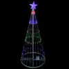 Northlight 4' Multi-Color LED Lighted Show Cone Christmas Tree Outdoor Decoration