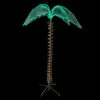 Northlight 4.5' Green And Tan LED Palm Tree Rope Light Outdoor Decoration