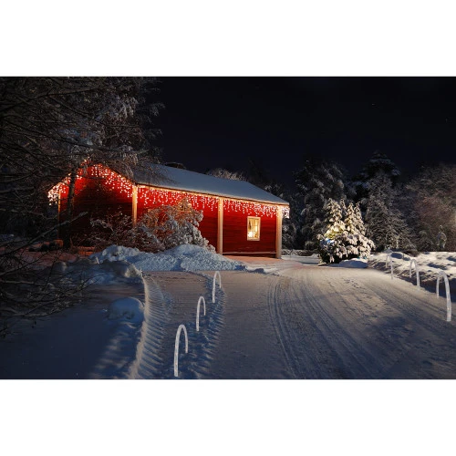 Northlight Pack Of 3 Clear Lighted Christmas Arch Pathway Markers 20" 3 Northlight Pack Of 3 Clear Lighted Christmas Arch Pathway Markers 20" - Image 3