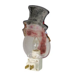 Northlight 6" Beaded Snowman With Top Hat Christmas Night Light -Chic Christmas Decoration northlightct 70 696 107 2 49189.1588369261