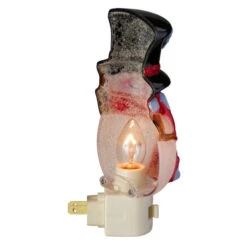 Northlight 6" Beaded Snowman With Top Hat Christmas Night Light -Chic Christmas Decoration northlightct 70 696 107 3 50853.1588369261