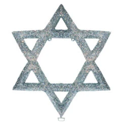 Northlight 36" Lighted Star Of David Hanging Hanukkah Outdoor Decoration