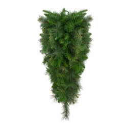 Northlight 32" Canyon Pine Artificial Christmas Teardrop Swag - Unlit