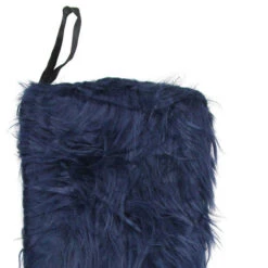 Northlight 17.5" Navy Blue Solid Soft Plush Christmas Stocking 5 Northlight 17.5" Navy Blue Solid Soft Plush Christmas Stocking -Chic Christmas Decoration northlighthm14720 22767.1636632924