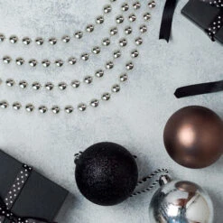 Northlight 33' Shiny Silver Round Beaded Christmas Garland - Unlit -Chic Christmas Decoration northlightys28289 99065.1636546339