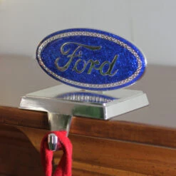 Northlight 5" Blue And Silver Officially Licensed Iconic Ford Logo Christmas Stocking Holder -Chic Christmas Decoration qddmyqrugrnqpphtdko1v0jxpny8grop 42515.1665580317