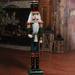 Northlight 36.75" Green And Black Christmas Nutcracker Soldier With Sword 7 Northlight 36.75" Green And Black Christmas Nutcracker Soldier With Sword -Chic Christmas Decoration qpitjhtdufwgcue3srn2cxda825xtcrv 78566.1588415180