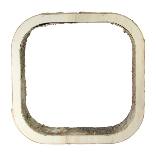 Northlight 13.5" Ivory And Brown Rustic Wood Bark Square Tabletop Decor 1 Northlight 13.5" Ivory And Brown Rustic Wood Bark Square Tabletop Decor