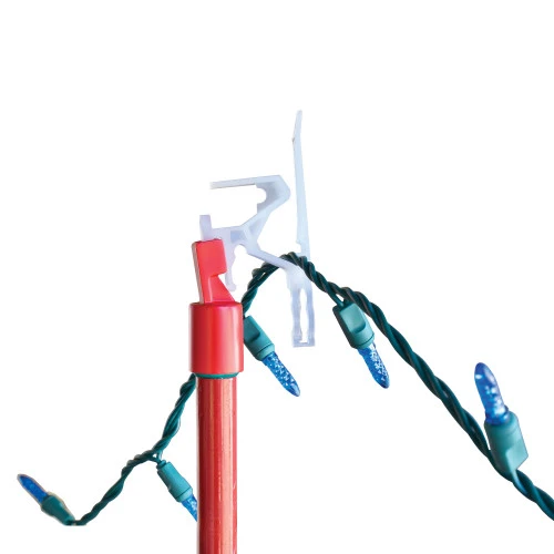 Northlight Set Of 25 Ladderless Red And Green Light Hanging Kit, 11ft 5 Northlight Set Of 25 Ladderless Red And Green Light Hanging Kit, 11ft - Image 5