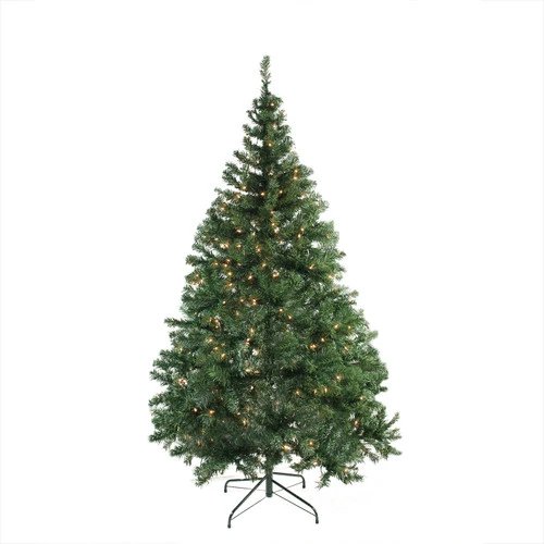 Northlight 6.5' Pre-Lit Medium Niagara Pine Artificial Christmas Tree - Clear Lights 1 Northlight 6.5' Pre-Lit Medium Niagara Pine Artificial Christmas Tree - Clear Lights