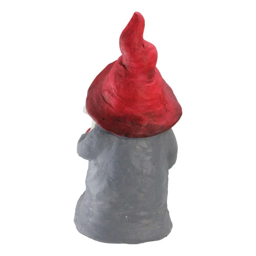 Northlight 16” Gray And Red Decorative Christmas Gnome Figurine 2 Northlight 16” Gray And Red Decorative Christmas Gnome Figurine - Image 2