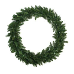 Northlight Green Buffalo Fir Artificial Christmas Wreath - 72-Inch, Unlit