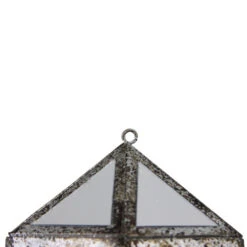 Northlight 10.5" Silver And Clear Mirrored Geometric Framed Drop Christmas Ornament -Chic Christmas Decoration xcmm2t6de2cdbx0stqkhtnytenzlo433 06722.1588370950