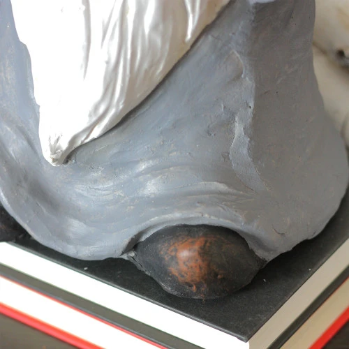 Northlight 16” Gray And Red Decorative Christmas Gnome Figurine 5 Northlight 16” Gray And Red Decorative Christmas Gnome Figurine - Image 5