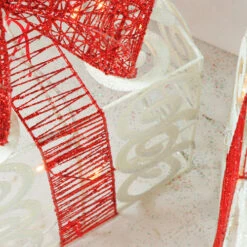 Northlight Set Of 3 Lighted White Swirl Glitter Gift Boxes Christmas Outdoor Decorations 10" -Chic Christmas Decoration z9pdwrybfxolsu91oyewztj52twrvjvo 53042.1588402917